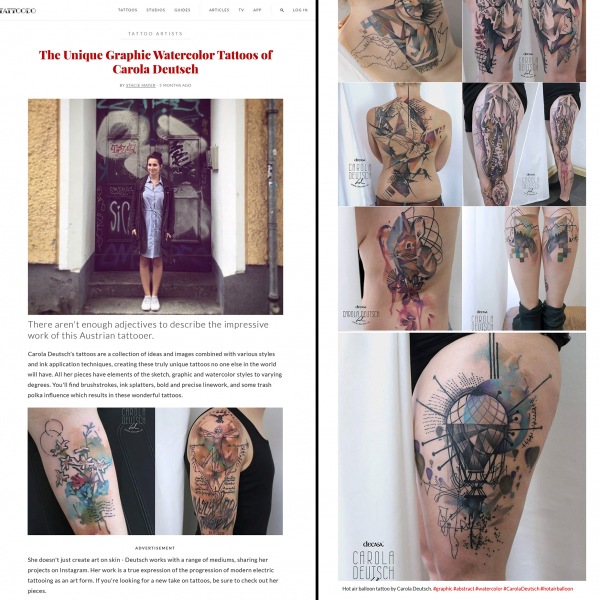 tattooartist austria graphic style